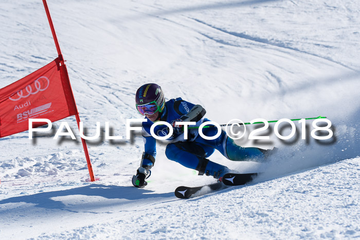 FIS Riesenslalom, Damen + Herren, Oberjoch, Bay. Jugendmeisterschaft, 14.02.2018