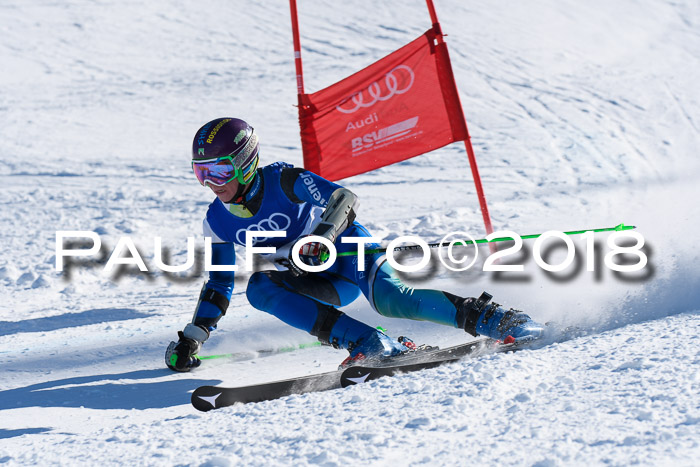 FIS Riesenslalom, Damen + Herren, Oberjoch, Bay. Jugendmeisterschaft, 14.02.2018