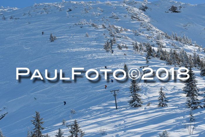 FIS Riesenslalom, Damen + Herren, Oberjoch, Bay. Jugendmeisterschaft, 14.02.2018