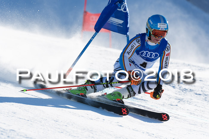 FIS Riesenslalom, Damen + Herren, Oberjoch, Bay. Jugendmeisterschaft, 14.02.2018