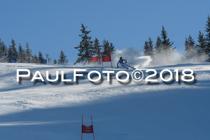 FIS Riesenslalom, Damen + Herren, Oberjoch, Bay. Jugendmeisterschaft, 14.02.2018