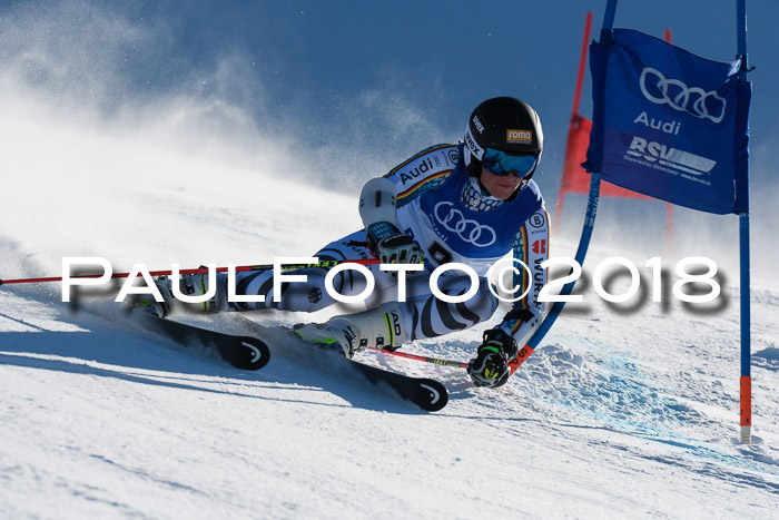 FIS Riesenslalom, Damen + Herren, Oberjoch, Bay. Jugendmeisterschaft, 14.02.2018