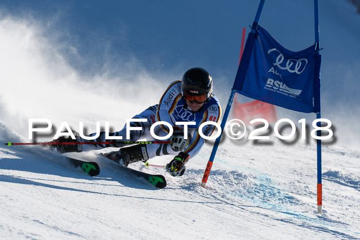 FIS Riesenslalom, Damen + Herren, Oberjoch, Bay. Jugendmeisterschaft, 14.02.2018