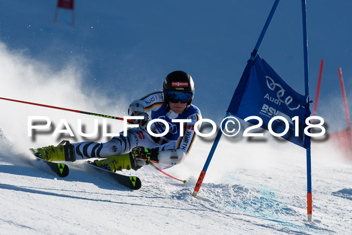 FIS Riesenslalom, Damen + Herren, Oberjoch, Bay. Jugendmeisterschaft, 14.02.2018