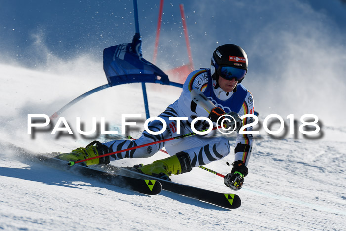 FIS Riesenslalom, Damen + Herren, Oberjoch, Bay. Jugendmeisterschaft, 14.02.2018