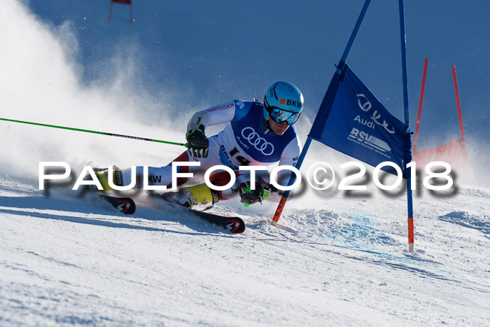 FIS Riesenslalom, Damen + Herren, Oberjoch, Bay. Jugendmeisterschaft, 14.02.2018