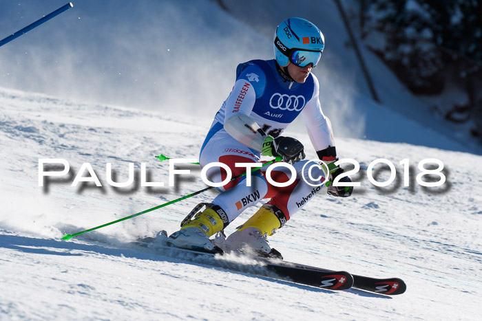 FIS Riesenslalom, Damen + Herren, Oberjoch, Bay. Jugendmeisterschaft, 14.02.2018