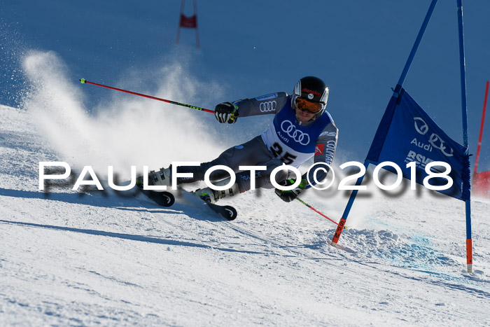 FIS Riesenslalom, Damen + Herren, Oberjoch, Bay. Jugendmeisterschaft, 14.02.2018