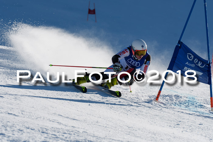 FIS Riesenslalom, Damen + Herren, Oberjoch, Bay. Jugendmeisterschaft, 14.02.2018