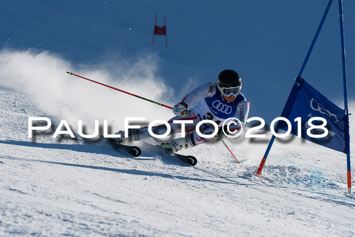 FIS Riesenslalom, Damen + Herren, Oberjoch, Bay. Jugendmeisterschaft, 14.02.2018