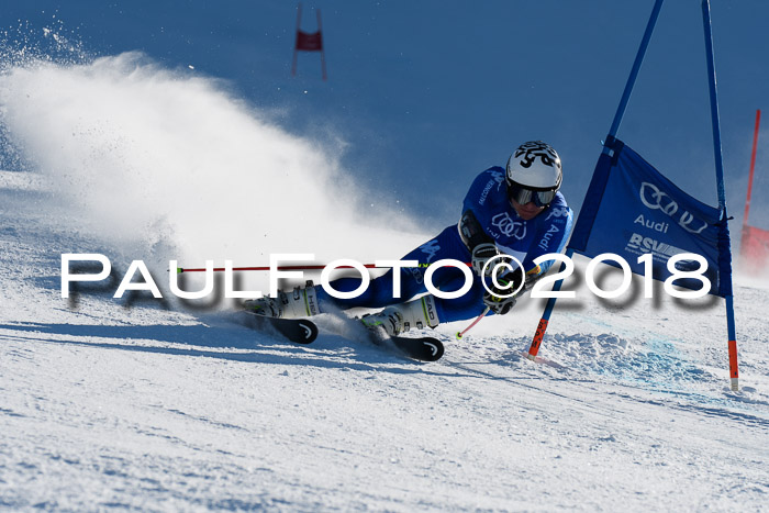 FIS Riesenslalom, Damen + Herren, Oberjoch, Bay. Jugendmeisterschaft, 14.02.2018