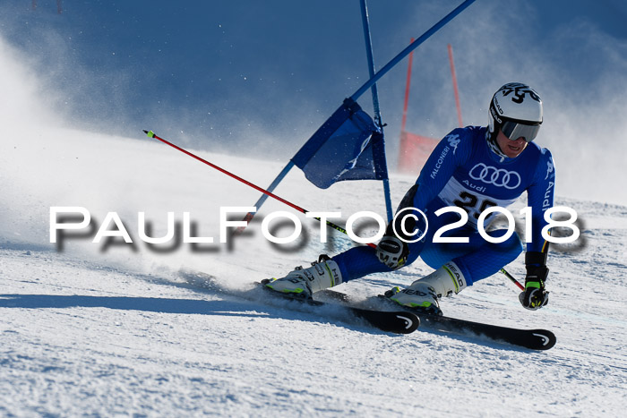 FIS Riesenslalom, Damen + Herren, Oberjoch, Bay. Jugendmeisterschaft, 14.02.2018