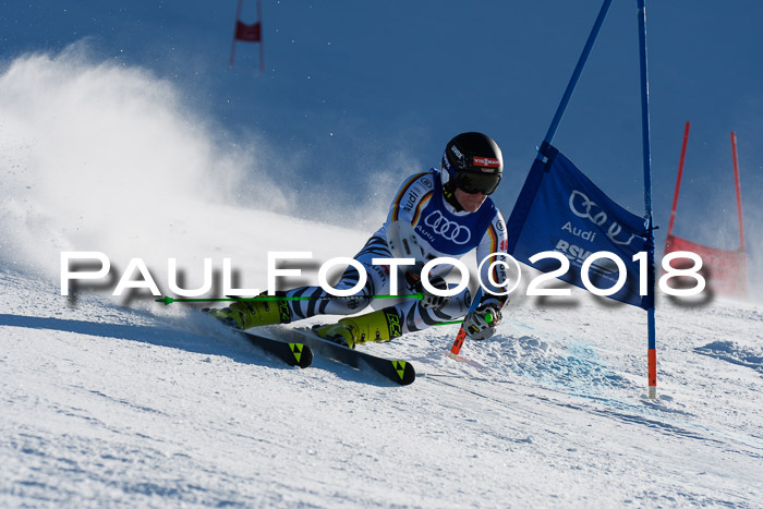 FIS Riesenslalom, Damen + Herren, Oberjoch, Bay. Jugendmeisterschaft, 14.02.2018