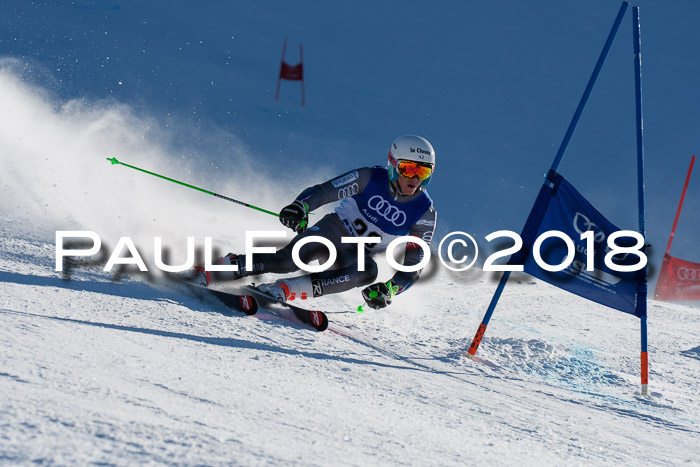 FIS Riesenslalom, Damen + Herren, Oberjoch, Bay. Jugendmeisterschaft, 14.02.2018