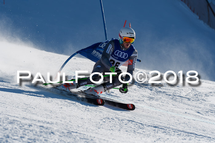 FIS Riesenslalom, Damen + Herren, Oberjoch, Bay. Jugendmeisterschaft, 14.02.2018