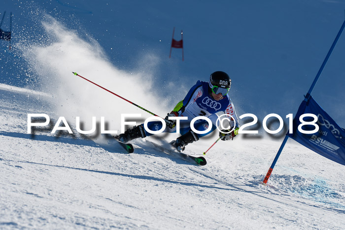 FIS Riesenslalom, Damen + Herren, Oberjoch, Bay. Jugendmeisterschaft, 14.02.2018