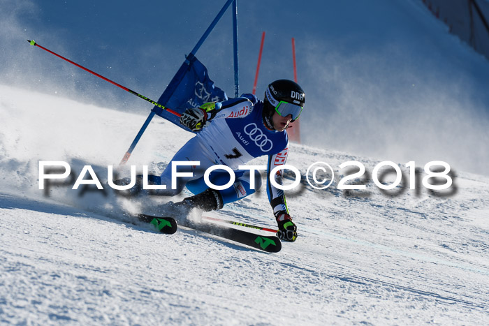 FIS Riesenslalom, Damen + Herren, Oberjoch, Bay. Jugendmeisterschaft, 14.02.2018