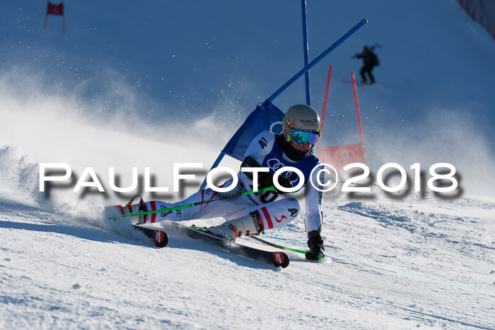 FIS Riesenslalom, Damen + Herren, Oberjoch, Bay. Jugendmeisterschaft, 14.02.2018