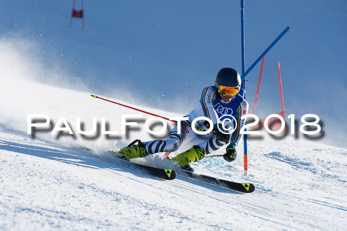 FIS Riesenslalom, Damen + Herren, Oberjoch, Bay. Jugendmeisterschaft, 14.02.2018
