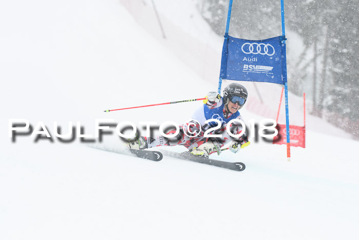 FIS Riesenslalom, Damen + Herren, Oberjoch, 15.02.2018