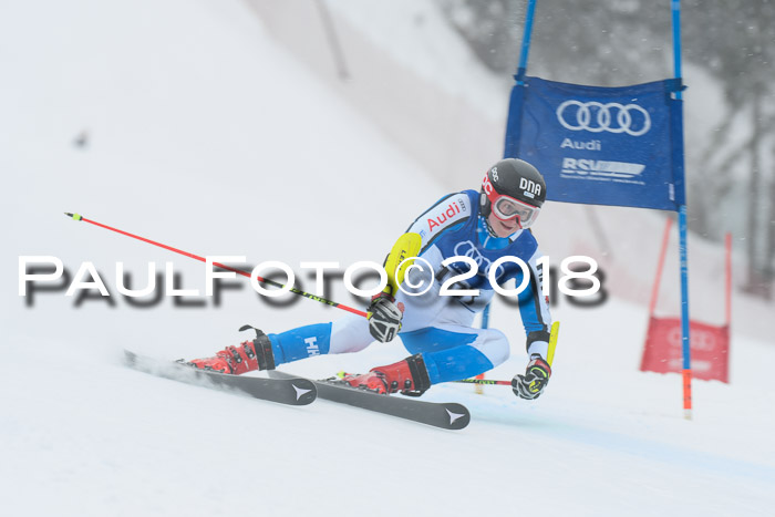 FIS Riesenslalom, Damen + Herren, Oberjoch, 15.02.2018