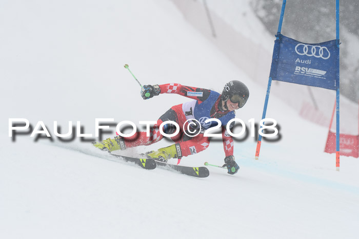 FIS Riesenslalom, Damen + Herren, Oberjoch, 15.02.2018