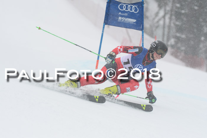 FIS Riesenslalom, Damen + Herren, Oberjoch, 15.02.2018