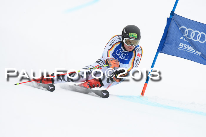 FIS Riesenslalom, Damen + Herren, Oberjoch, 15.02.2018