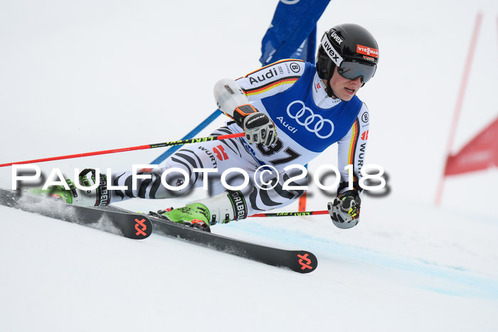 FIS Riesenslalom, Damen + Herren, Oberjoch, 15.02.2018