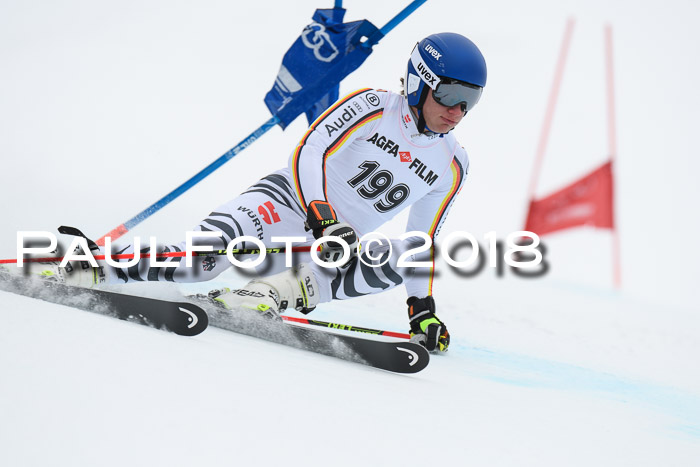 FIS Riesenslalom, Damen + Herren, Oberjoch, 15.02.2018