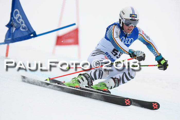 FIS Riesenslalom, Damen + Herren, Oberjoch, 15.02.2018