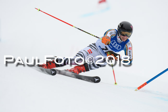 FIS Riesenslalom, Damen + Herren, Oberjoch, 15.02.2018