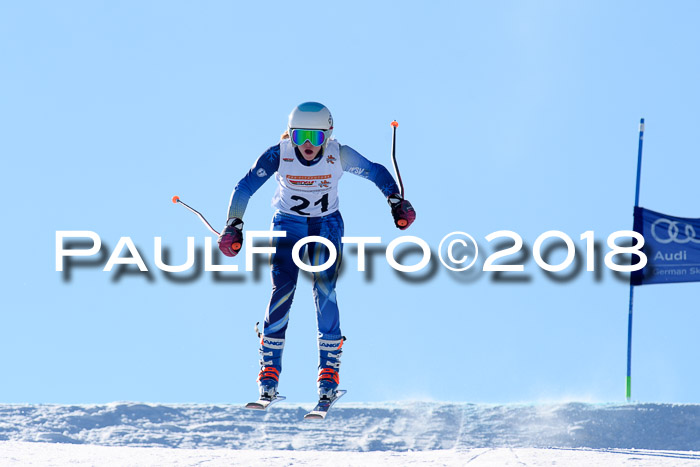 DSV Schülercup Super-G, 19.02.2018