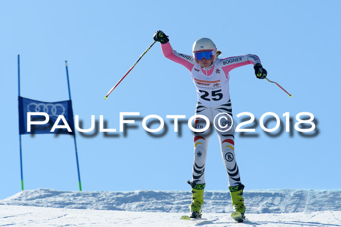 DSV Schülercup Super-G, 19.02.2018