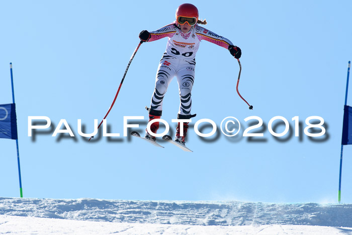 DSV Schülercup Super-G, 19.02.2018