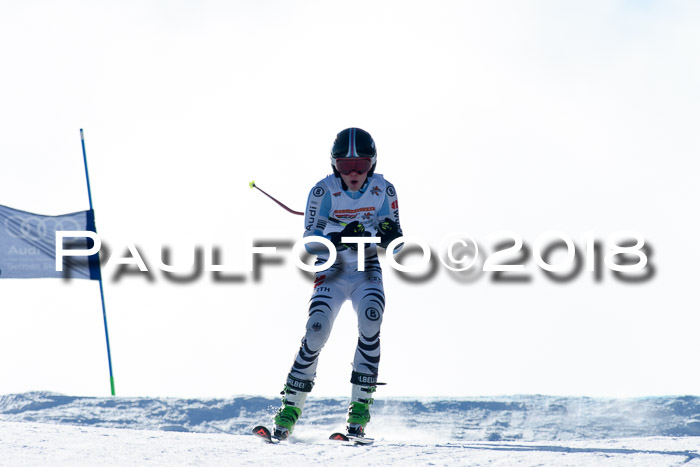DSV Schülercup Super-G, 19.02.2018