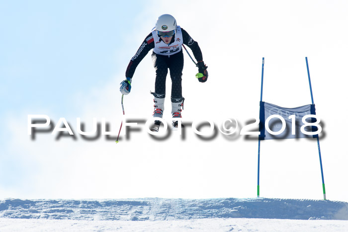 DSV Schülercup Super-G, 19.02.2018