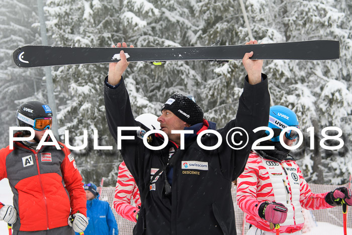 Int. FIS Rennen + NJC Damen, SG, Götschen, 22.02.2018