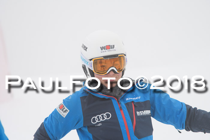 Int. FIS Rennen + NJC Damen, SG, Götschen, 22.02.2018