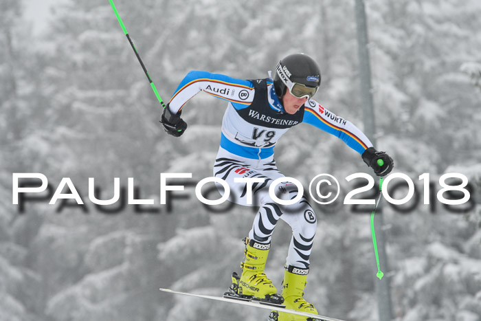 Int. FIS Rennen + NJC Damen, SG, Götschen, 22.02.2018