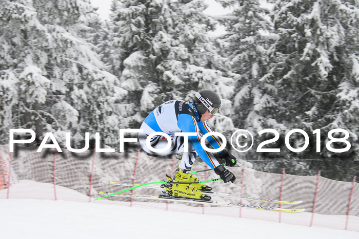 Int. FIS Rennen + NJC Damen, SG, Götschen, 22.02.2018
