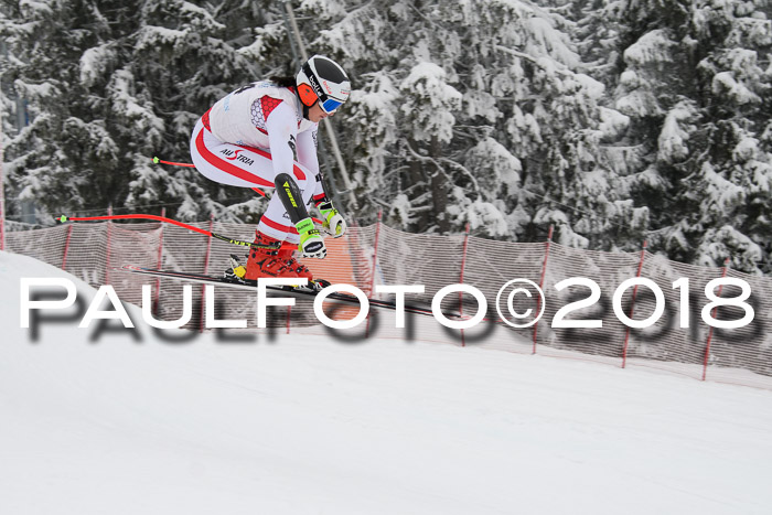 Int. FIS Rennen + NJC Damen, SG, Götschen, 22.02.2018