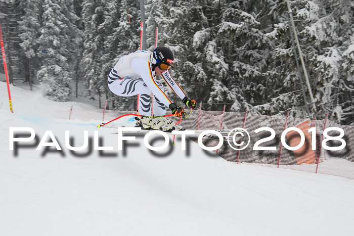 Int. FIS Rennen + NJC Damen, SG, Götschen, 22.02.2018