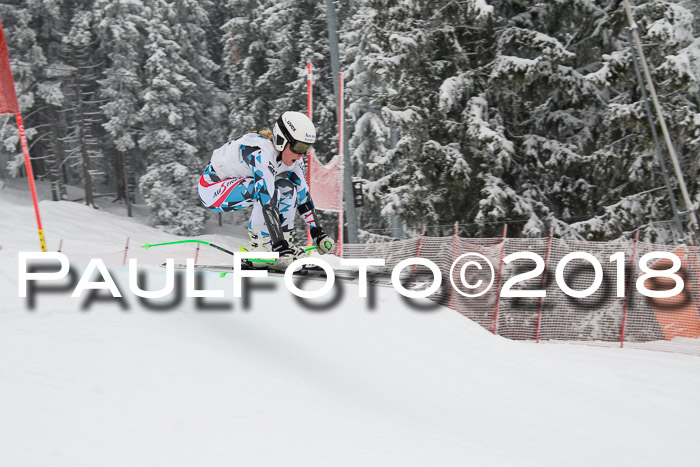Int. FIS Rennen + NJC Damen, SG, Götschen, 22.02.2018