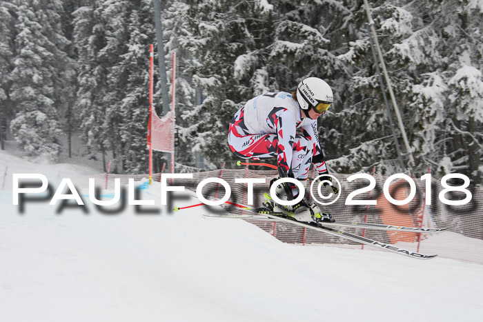 Int. FIS Rennen + NJC Damen, SG, Götschen, 22.02.2018