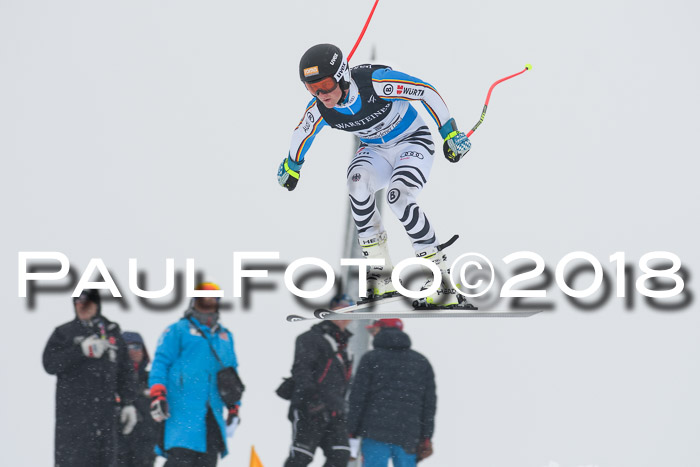 Int. FIS Rennen + NJC Damen, SG, Götschen, 22.02.2018