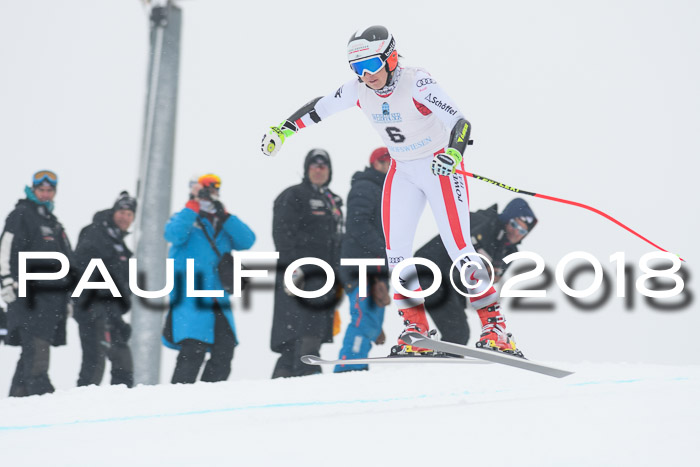 Int. FIS Rennen + NJC Damen, SG, Götschen, 22.02.2018