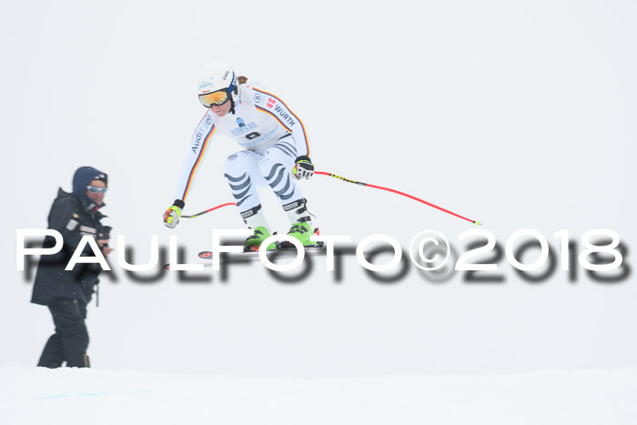 Int. FIS Rennen + NJC Damen, SG, Götschen, 22.02.2018