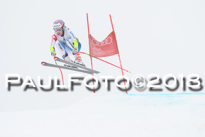 Int. FIS Rennen + NJC Damen, SG, Götschen, 22.02.2018