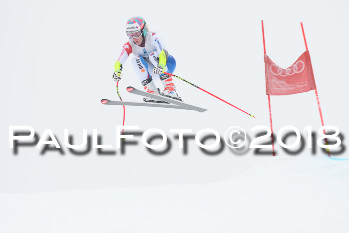 Int. FIS Rennen + NJC Damen, SG, Götschen, 22.02.2018